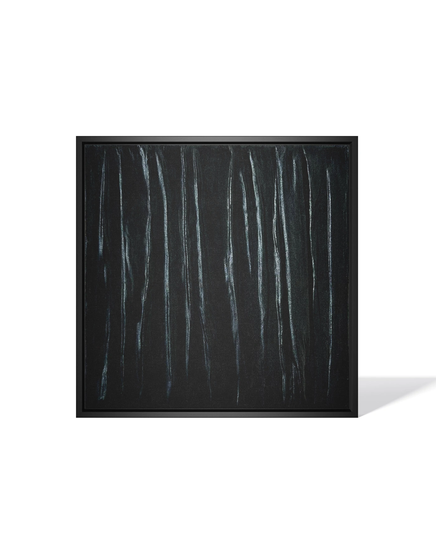 Textured Art Nighttime Sheets black framed