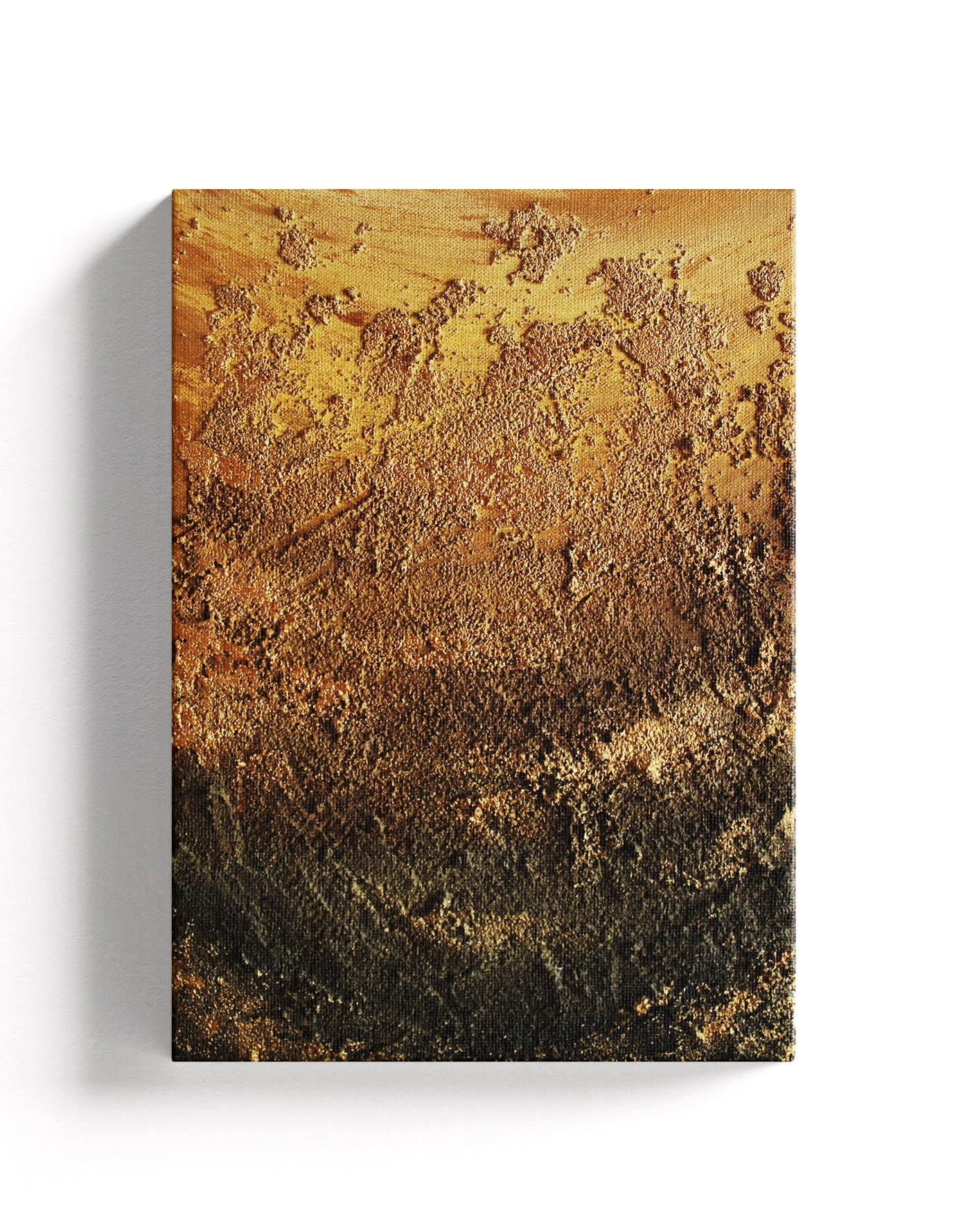 Textured Art Golden Sandbar #3