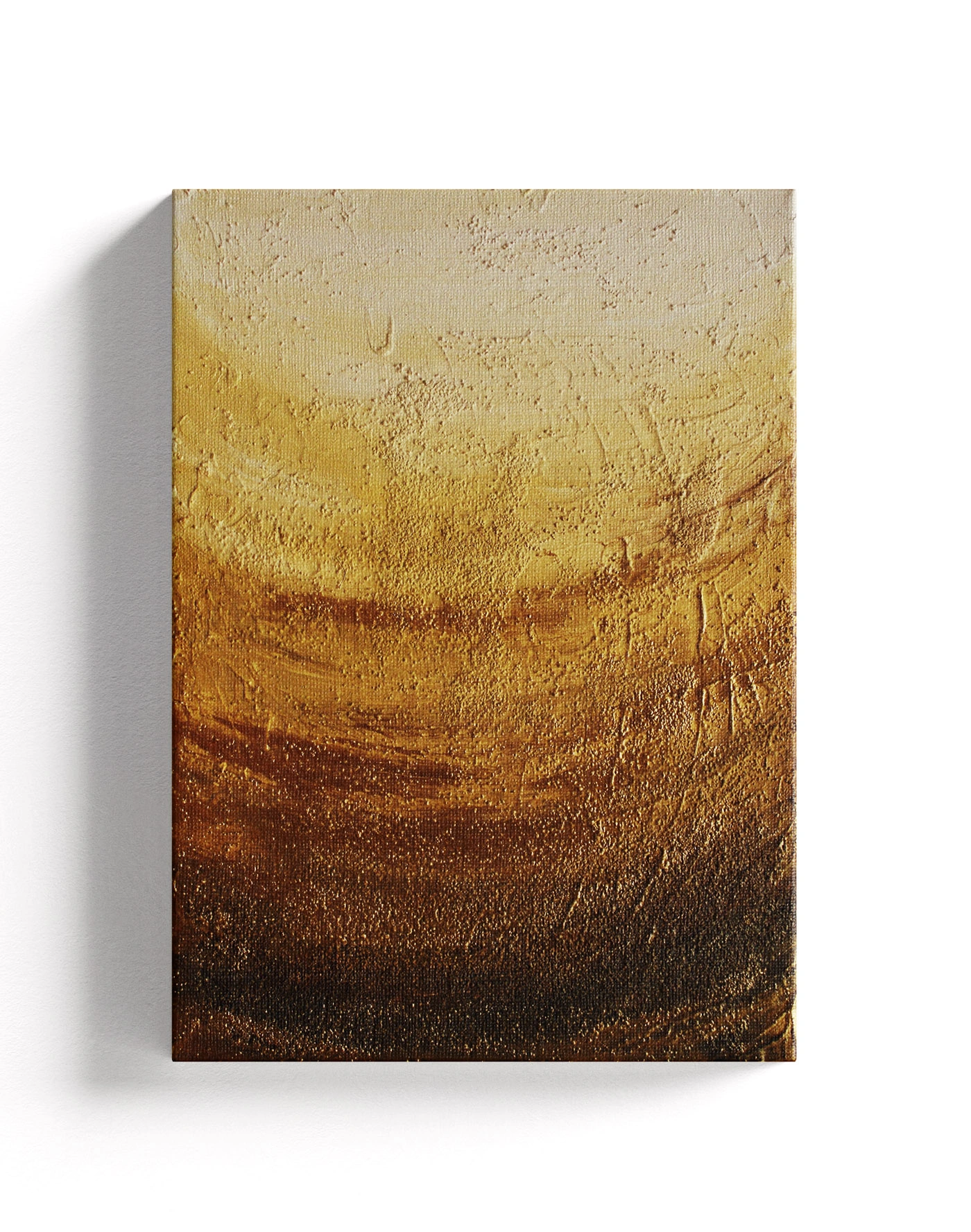 Textured Art Golden Sandbar #2