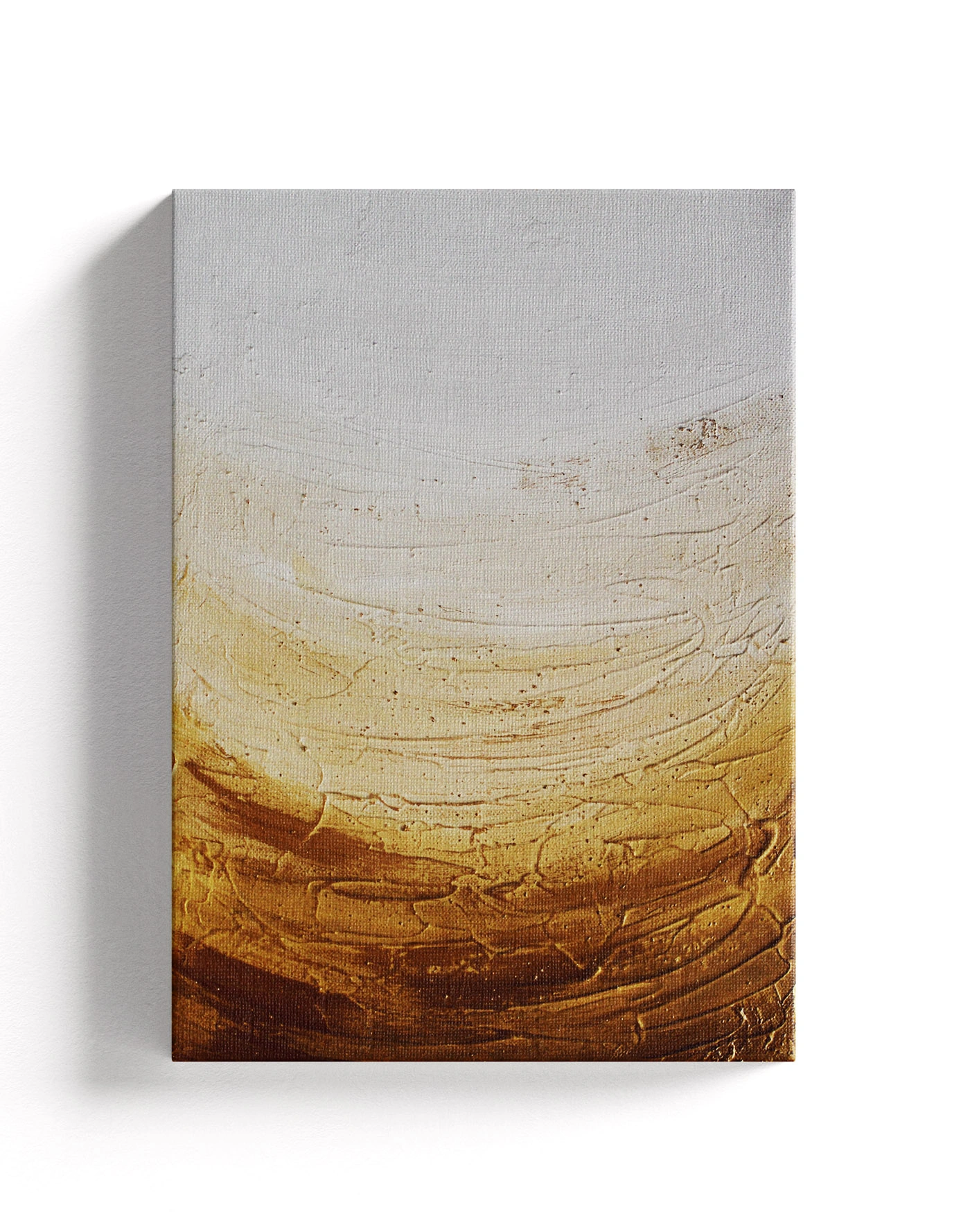 Textured Art Golden Sandbar #1