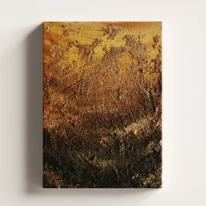 Textured Art Golden Sandbar #3