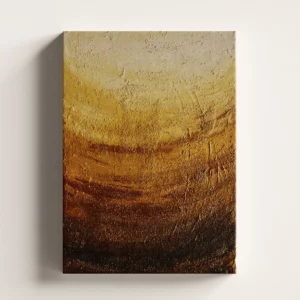 Textured Art Golden Sandbar #2